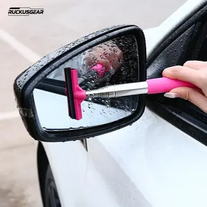 Multifunctional Telescoping Car Mirror Squeegee - Extendable Windshield Scraper & Wiper