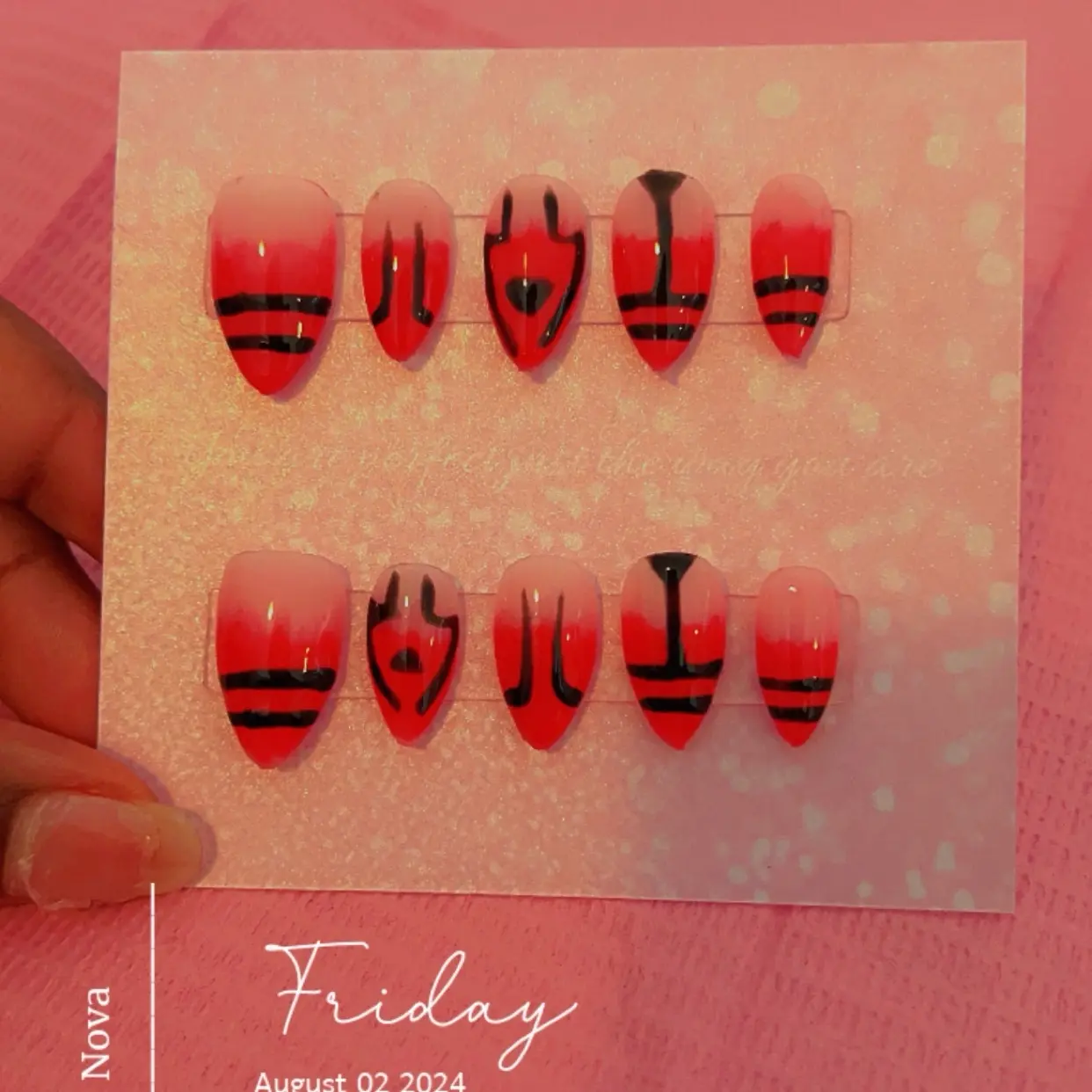 Sukuna Press on Nails Sukuna Press on Nails