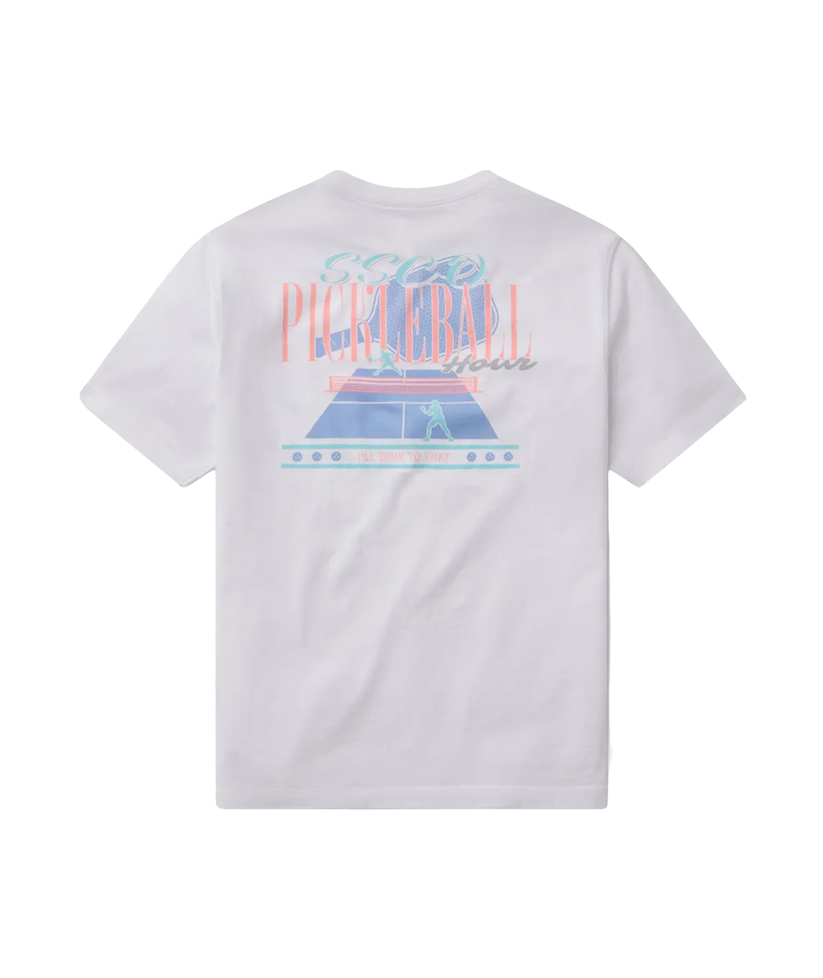 Dink To That Tee SS - Bright White
