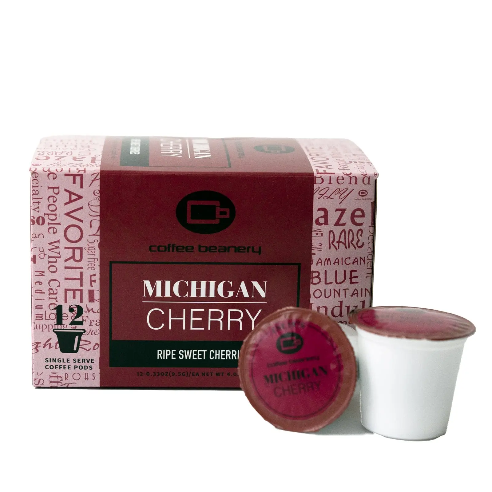 Michigan Cherry Flavored Coffee Pods Michigan Cherry Flavored Coffee Pods