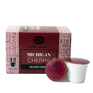 Michigan Cherry Flavored Coffee Pods