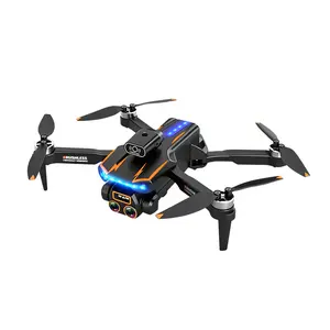 8K Three-Camera HD Aerial Drone with Screen Remote Control, Brushless Obstacle Avoidance, Hovering Quadcopter