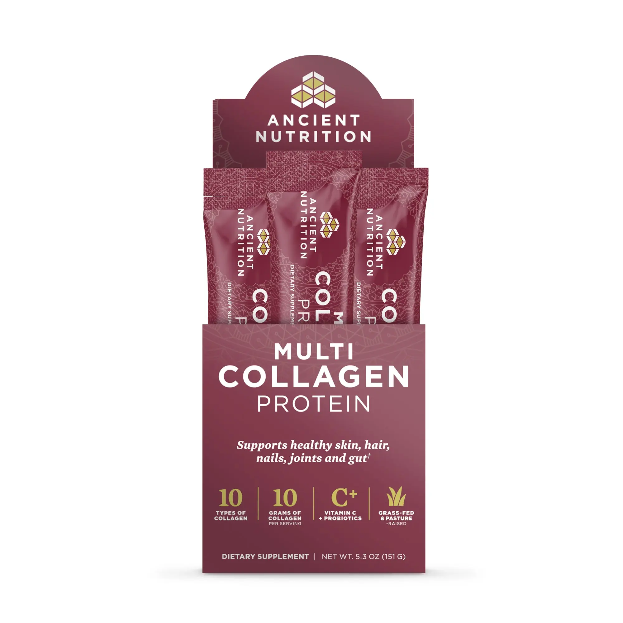 Multi Collagen Protein Stick Packs | (15 Servings) Multi Collagen Protein Stick Packs | (15 Servings)