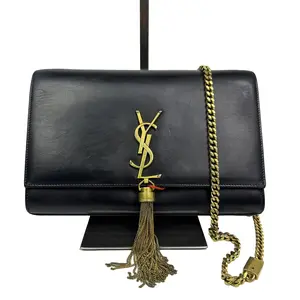 Pre-owned Yves Saint Laurent Saint Laurent Kate Tassel YSL Wallet on Chain