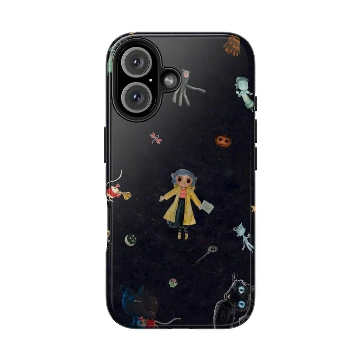 Spooky Whimsical Coraline Smartphone Case - Polycarbonate Aesthetic  Protective Cover for iPhone X, XR, 11-17 ProMax, Girls' Unique Gift, Phones  & Electronics Accessory with Enhanced Protection - TikTok Shop