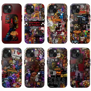 Five Nights At Freddy's 2 Phone Case Horror Fan Gift Gamer Collectible Scary Movie Accessory Cool Cover For iPhone And Samsung