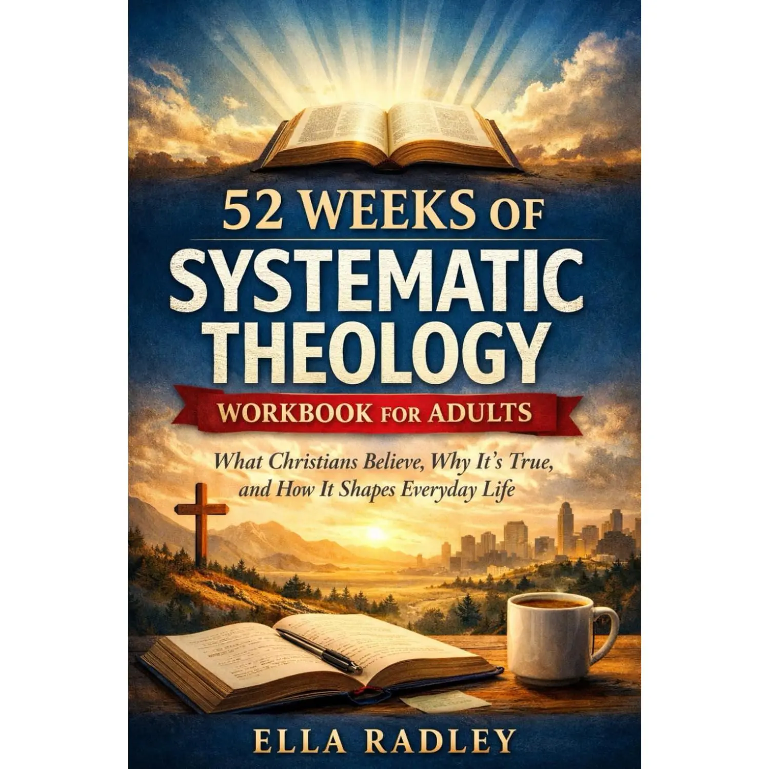 52 Weeks Systematic Theology Workbook for Adults: Exploring Christian Faith, Belief Truths, Everyday Life Impact, and Doctrines