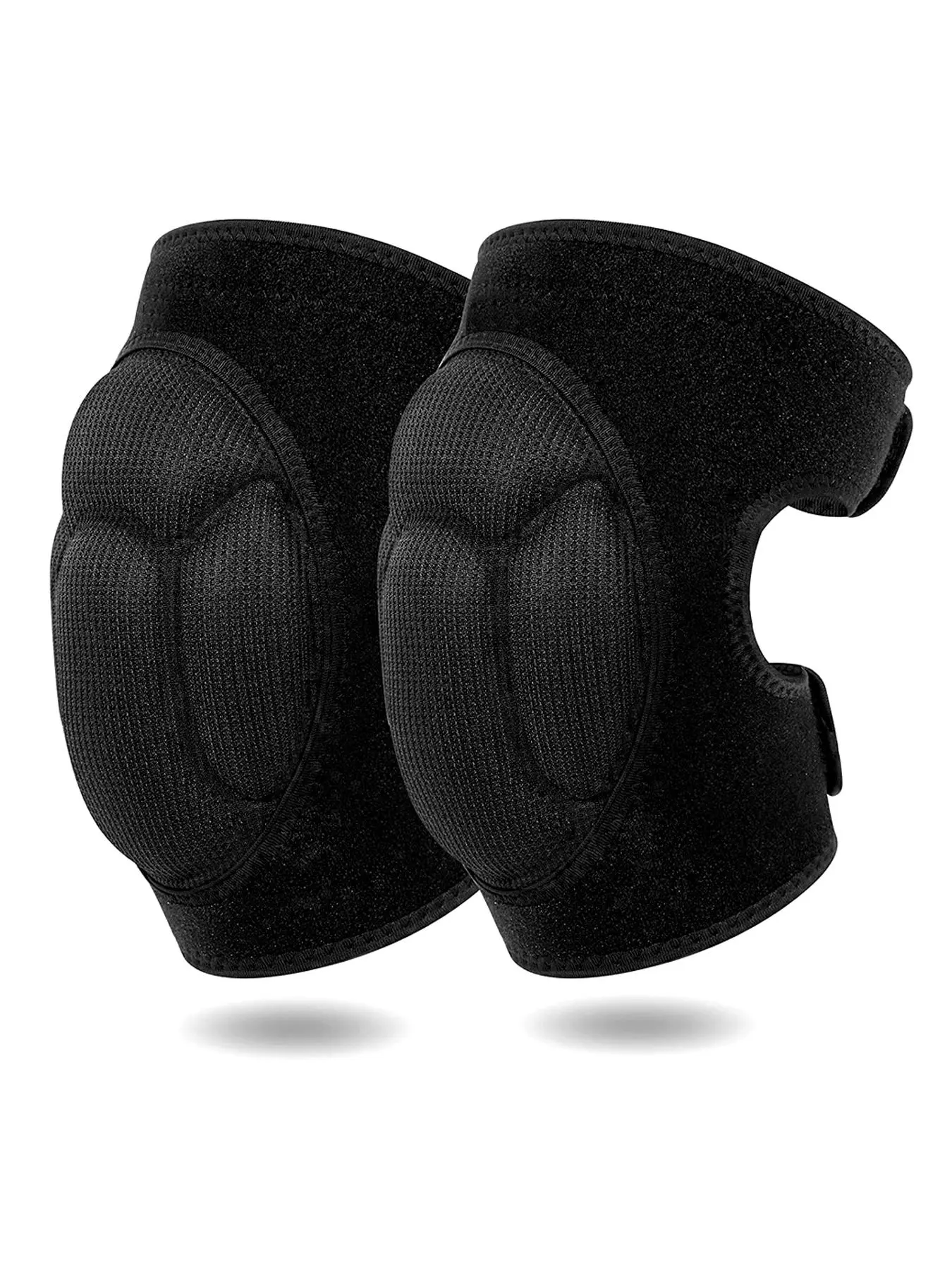 Adjustable Sports Knee Pads, 1 Pair Non-slip Sponge Anti-collision Knee Pads for Men & Women, Safety Gear, Sports & Outdoor Clothes Accessories for Outdoor Workout Running Tennis Pickleball, Knee Support