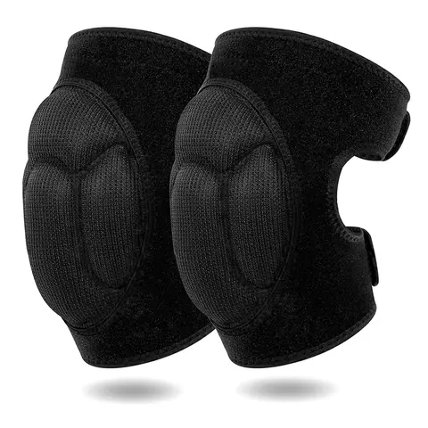 Adjustable Ergonomic Sports Knee Pads, 1 Pair Non-slip Sponge Anti-collision Knee Pads for Men & Women, Safety Gear, Sports & Outdoor Clothes Accessories for Outdoor Workout Running Tennis Pickleball, Knee Support, Kneepads