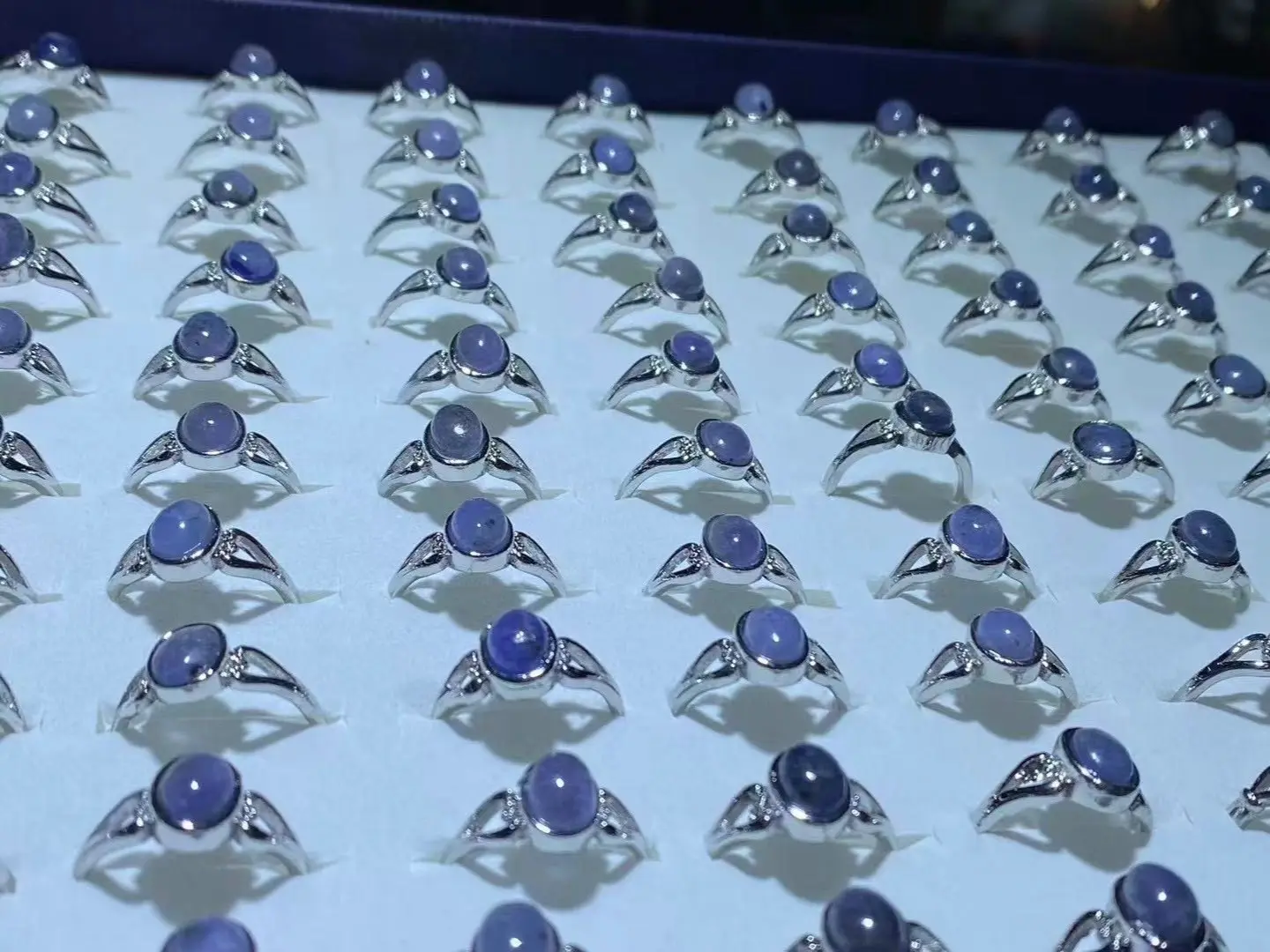 Shine(11100)gc.tanzanite rings