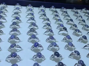 Shine(11100)gc.tanzanite rings