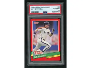 1991 Donruss the Rookies Jeff Bagwell #30 PSA 10