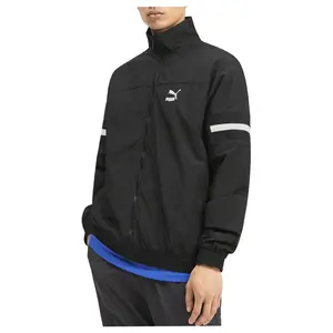 PUMA Mens Xtg Woven Jacket Athletic Outerwear Casual - Black