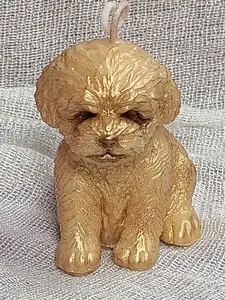 Fluffy Pup Candle