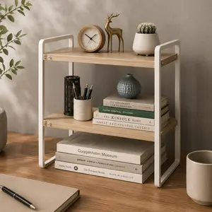 Walnut Desk Shelf