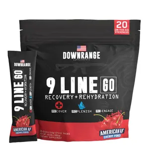 9 Line GO Recovery and Hydration Supplement for Muscle and Fitness - Healthcare