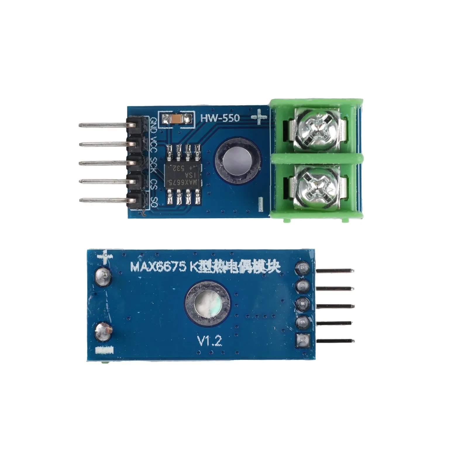 MAX6675 Pre-Soldered Module with K-Type Thermocouple Sensor (Measures up to 1024 Degrees)