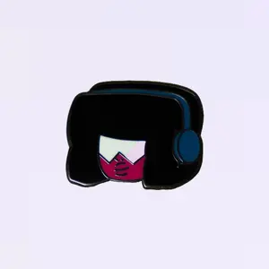 Garnet Enamel Pin — A Real Gem of a Pin