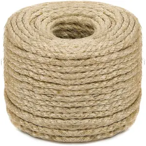 Sisal Rope for Cat Scratching Post Tree Tower Replacement Repairing Recovering DIY Scratcher Natur 4mm 50ft