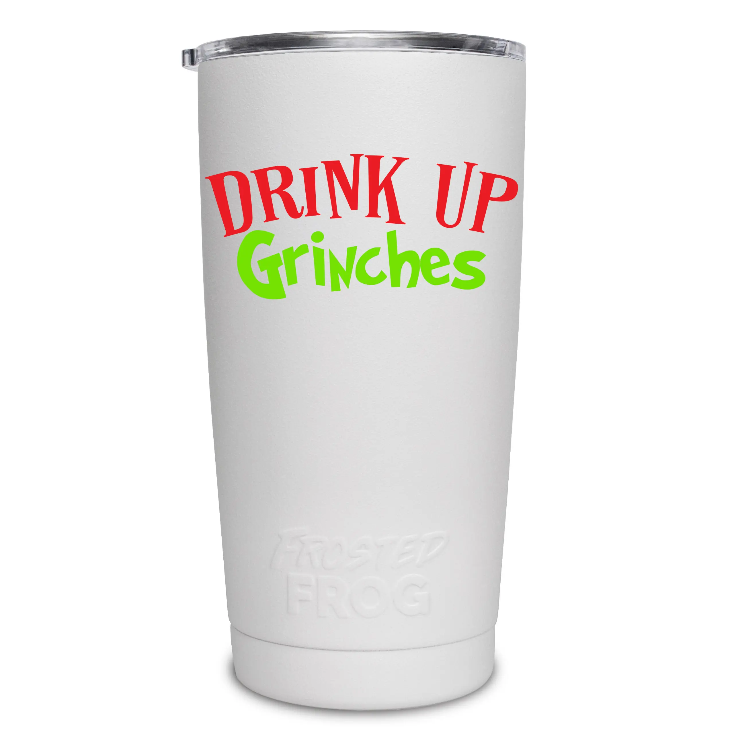 20oz Tumbler - Drink Up Grinches