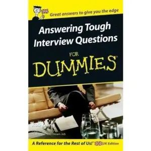 USED-Answering Tough Interview Questions for Dummies by Rob Yeung (Paperback)
