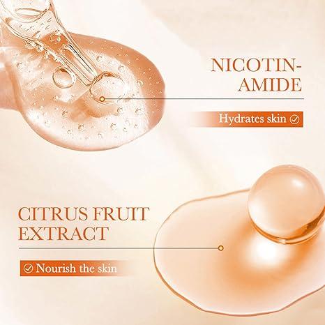 6-Piece Hydrating Skincare Set with Vitamin C , Face Care Kit Includes Toner, Serum, Cleanser, Moisturizer, Eye Cream & Body Lotion | Valentine’s Day Gift for Women 6-Piece Hydrating Skincare Set with Vitamin C , Face Care Kit Includes Toner, Serum, Cleanser, Moisturizer, Eye Cream & Body Lotion | Valentine’s Day Gift for Women