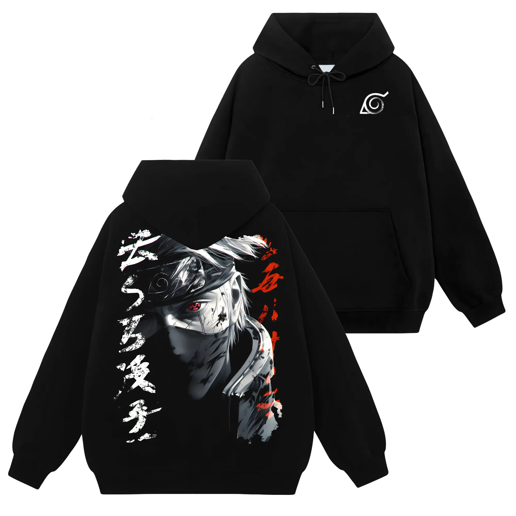 [Shinobi Shop] Limited Kakashi Hatake - Naruto Shippuden #128 Hoodie T-Shirt Sweatshirt, Retro Vintage Unisex Graphic 90s Cotton, Gift For Wibu, Anime Manga Y2K Streetwear