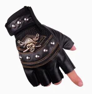 Sporty Fingerless Antislip Biker Performance Sports Gloves, Breathable Mesh Workout Accessories with Secure Grip, Reinforced Palm, Adjustable Wrist Strap for Cycling, Weightlifting, Antislip Sports Gloves