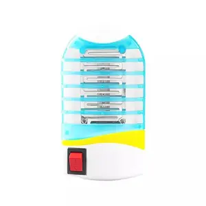1/2 PCS Indoor mosquito killer household electric mosquito fly trap plug-in mosquito killer lamp to eliminate flying insects