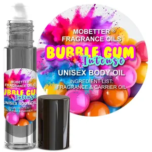 MOBETTER FRAGRANCE OILS Bubble Gum Intense Fragrance Body Oil for Unisex