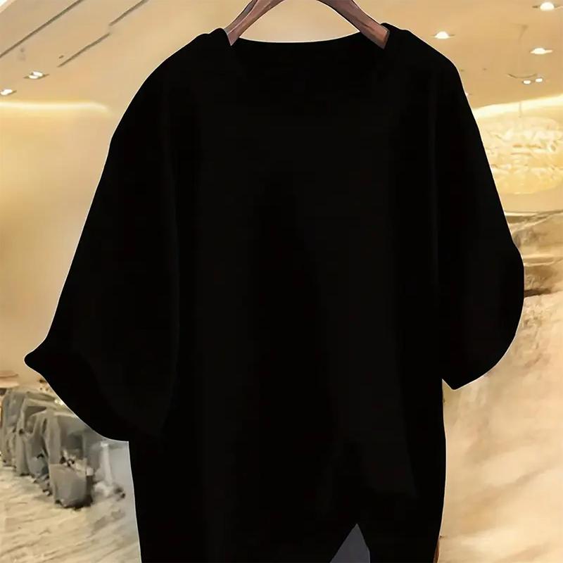 Summer Casual Crew Neck Tee Featuring Highland Cow Love Graphic and Pink Floral Design in Stretchy Polyester Knit Fabric