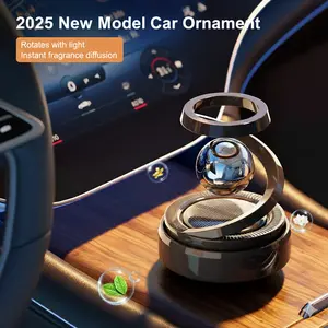 2026 New Model Car Ornament Rotates with Fragrance Diffusion Car Accessory