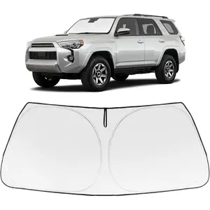 Proadsy 2026 Upgrade Front Windshield Sun Shade Foldable Sunshade Protector Custom Fit 2010-2025 4Runner 4-Runner SUV, SR5 Trail Limited Accessories