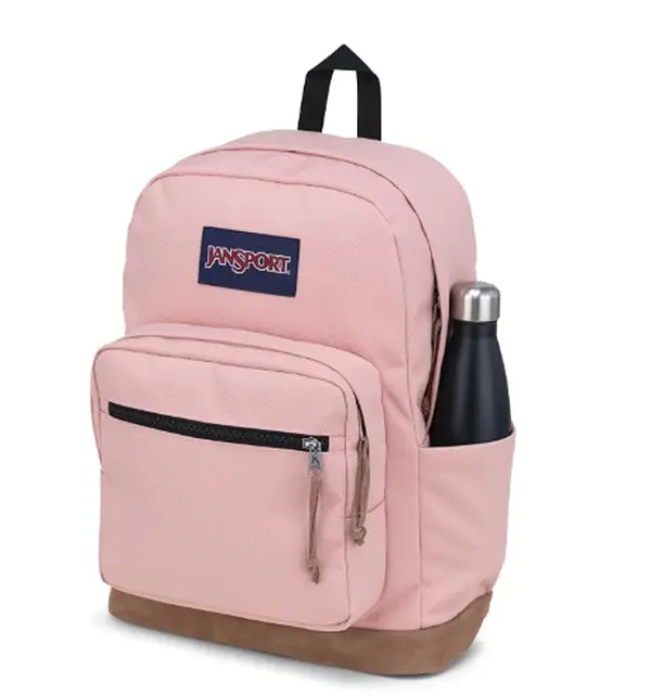 JanSport Right Pack Foggy Pink Backpack with Padded 15-inch Laptop Compartment JanSport Right Pack Foggy Pink Backpack with Padded 15-inch Laptop Compartment