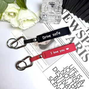 1pcs Silicone Drive Safe Keychain Gift – Romantic Key Ring with Letter Design for Couples, Boyfriend or Girlfriend, Anniversary, Birthday, Christmas, Valentine’s Day, Inspirational Car Accessories