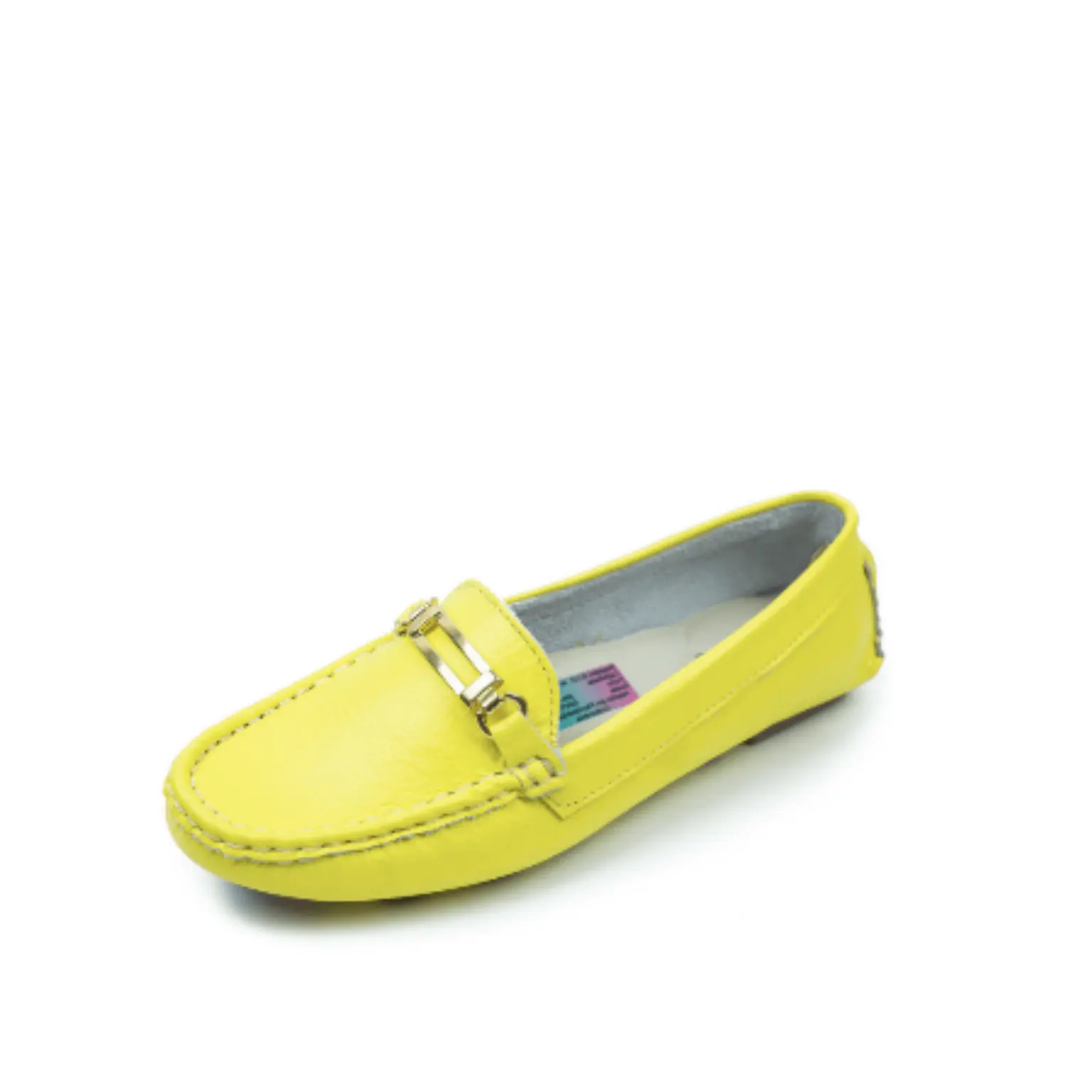 Viteliuss Women's Loafer Yellow Shoes