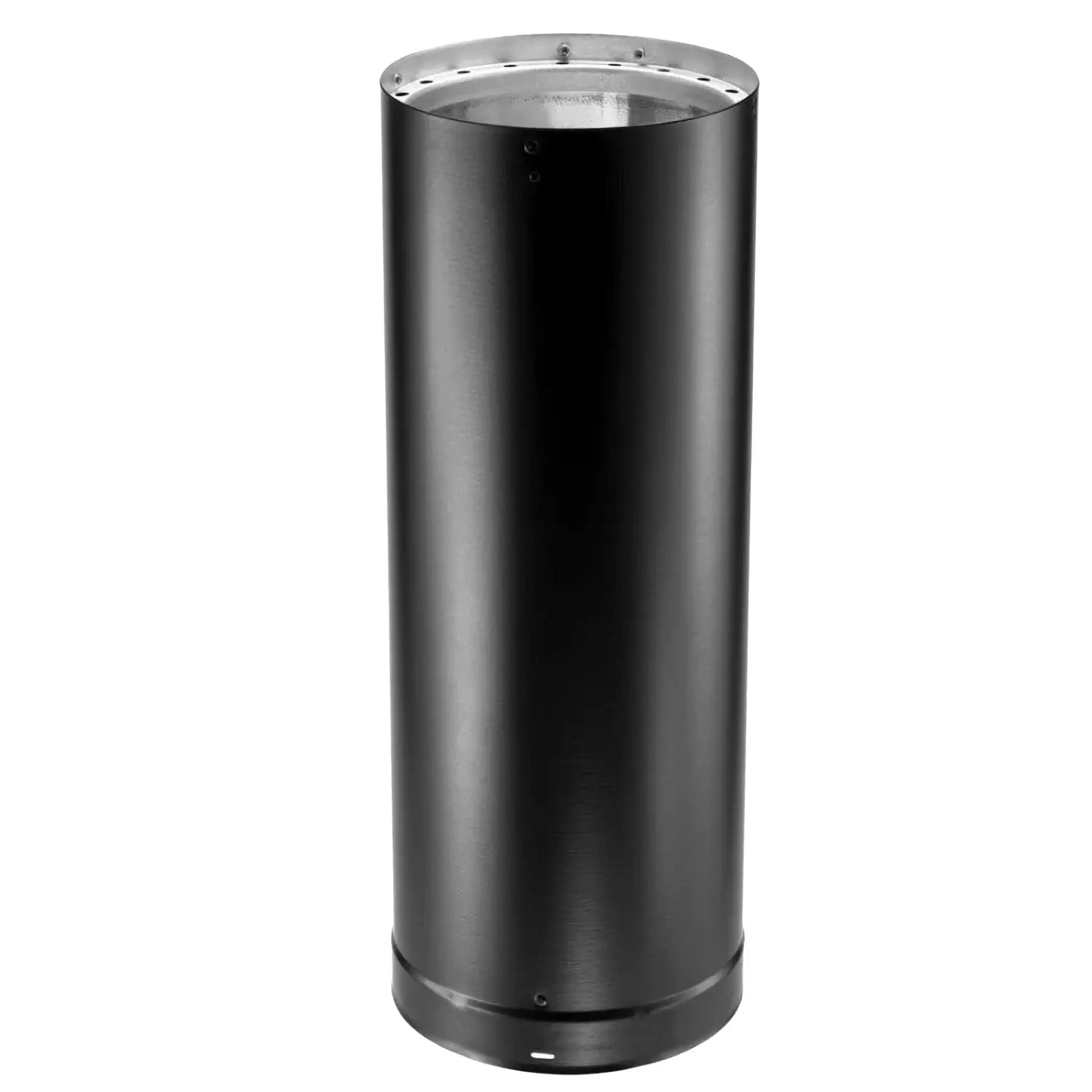 DuraVent 8DVL-48 DVL Galvanized Steel Double Wall Stove Pipe, 8 x 48 Inch, Black DuraVent 8DVL-48 DVL Galvanized Steel Double Wall Stove Pipe, 8 x 48 Inch, Black