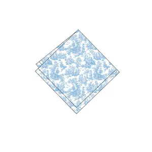Pocket Square - Skylight Toile