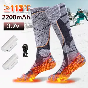 Washable Electric Heated Socks Rechargeable Battery Men Women Winter Foot Warmer Washable Electric Heated Socks Rechargeable Battery Men Women Winter Foot Warmer