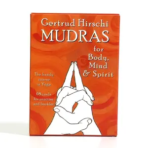 Gertrud Hirschi MUDRAS for Body Tarot Card Game,Mind& Spirit，68 Cards Deck for Spiritual Growth, Educational Hand Language Cards for Teens & Adults, Body-Mind Healing Game Christmas Halloween Thanksgiving gifts