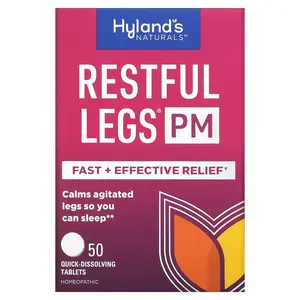 Hyland's Naturals Restful Legs PM, 50 Quick-Dissolving Tablets
