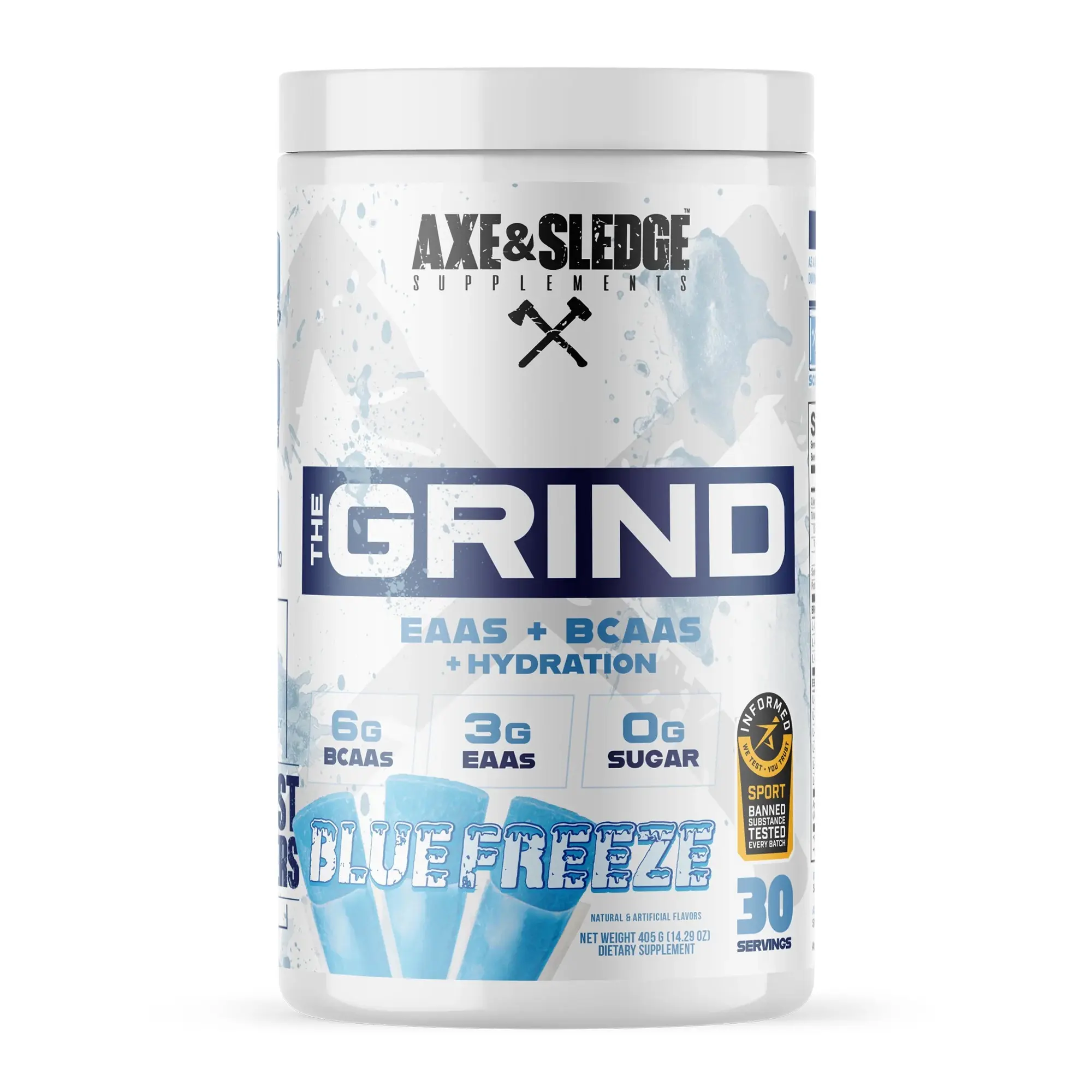 Axe and Sledge The Grind - EAA/BCAA Amino Acids and Hydration Recovery, Fitness, Supplement, Healthcare Axe and Sledge The Grind - EAA/BCAA Amino Acids and Hydration Recovery, Fitness, Supplement, Healthcare