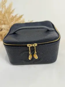 Pre-owned CHANEL caviar leather vanity bag Vanity Handbag