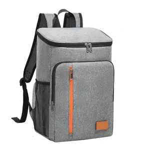 Insulated Cooler Backpack, Leak-Proof Soft Beach Cooler Bag, Ideal for Camping, Hiking, Picnics, Travel, Suitable for Men and Women
