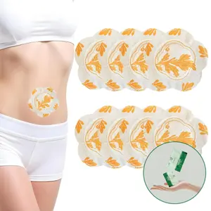 Deep Cleansing,Sleep Detox,Belly Button Patches,Non-woven Fabric Belly Button Patches,No Need Wash,Flower-Shaped Style.