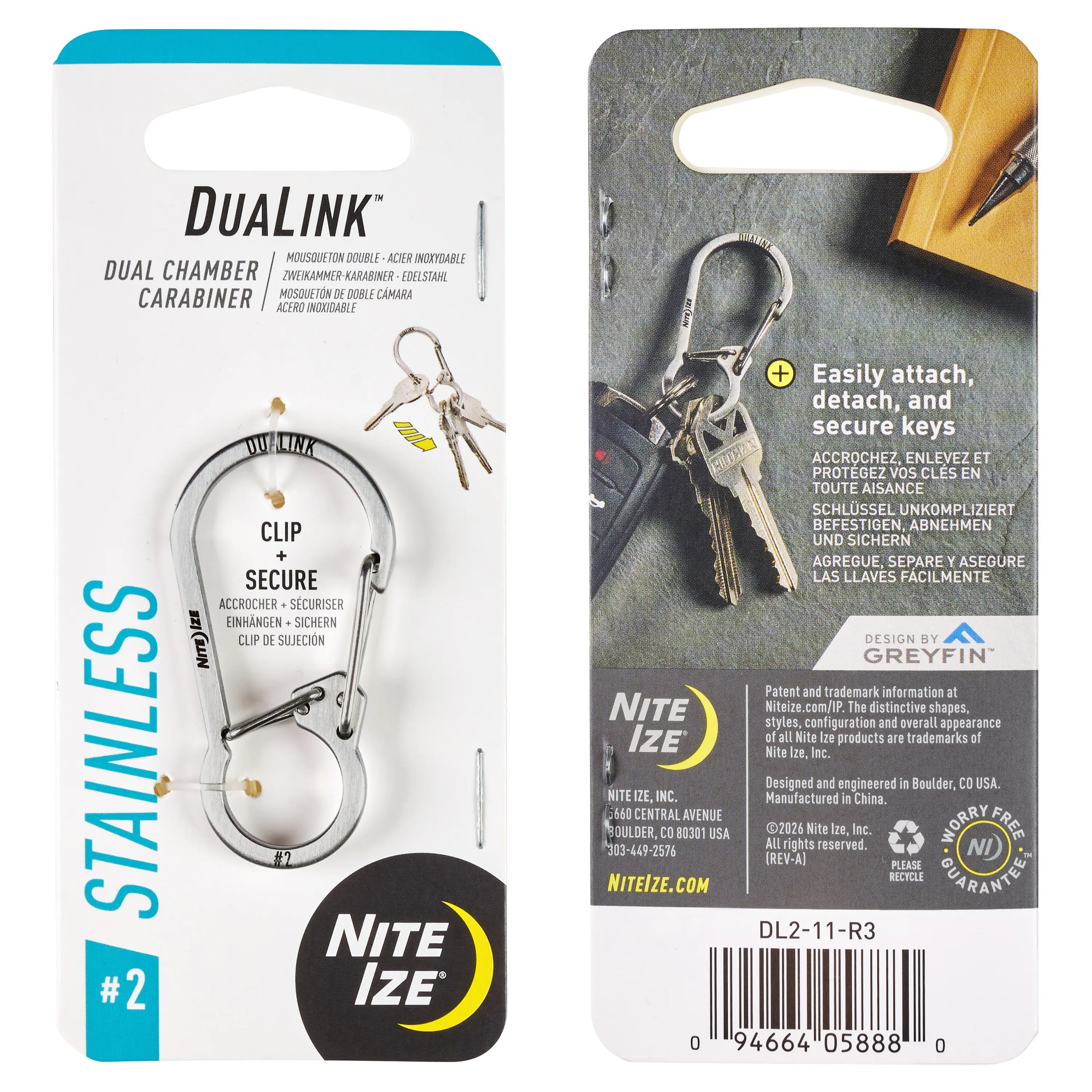 DuaLink™ Dual Chamber Carabiner #2