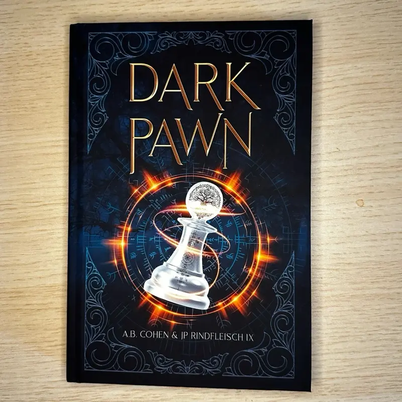 Dark Pawn (Book #1 of Leah Ackerman) Hardcover by A.B. Cohen and JP Rindfleisch IX