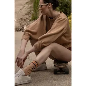 70's SRF Socks - Camel