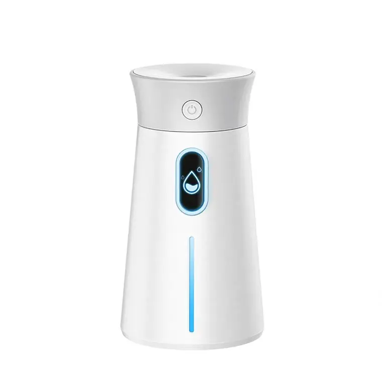 Mini Portable Cordless Lightweight USB-Powered Humidifier with USB Port, 85x85x155mm Rechargeable, Energy Efficient, Silent Mode, Advanced Atomization Technology Mist Output for Home, Office Use
