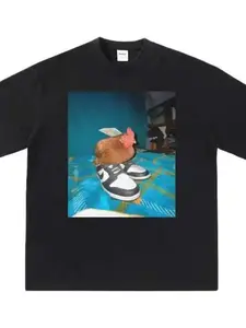 Trendy Chicken Tee, Funny Design, Perfect for Casual Wear, Unique Gift Idea, Ideal for Humor Lovers, Stand Out Fashion Statement
